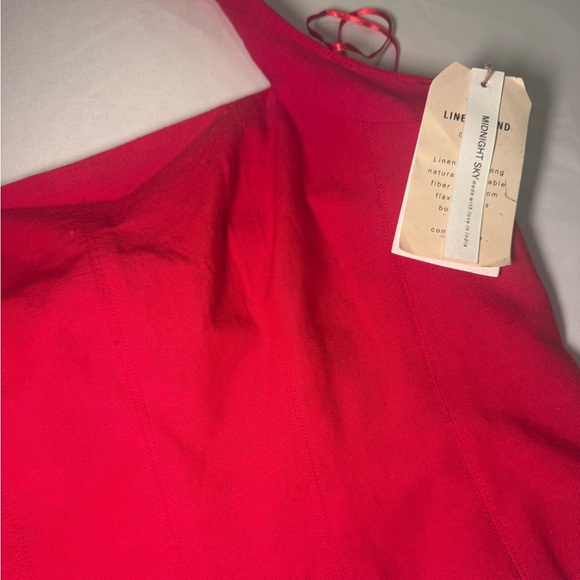 Red Halter Top - Picture 2 of 3